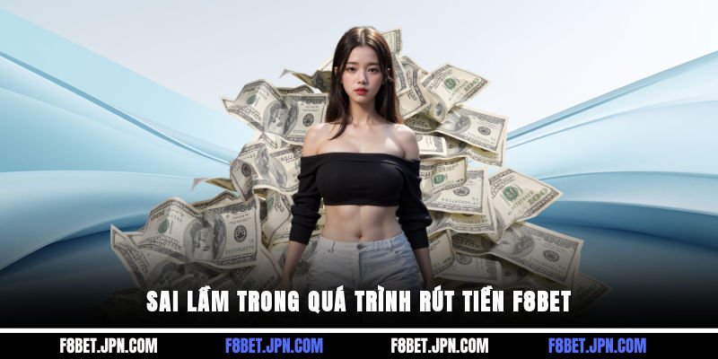 Sai lầm trong quá trình rút tiền F8BET